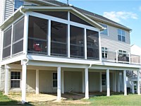 <b>Screened Porch and Deck Project in Severn MD</b>